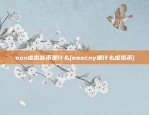 eos虚拟货币是什么(eoscny是什么虚拟币)