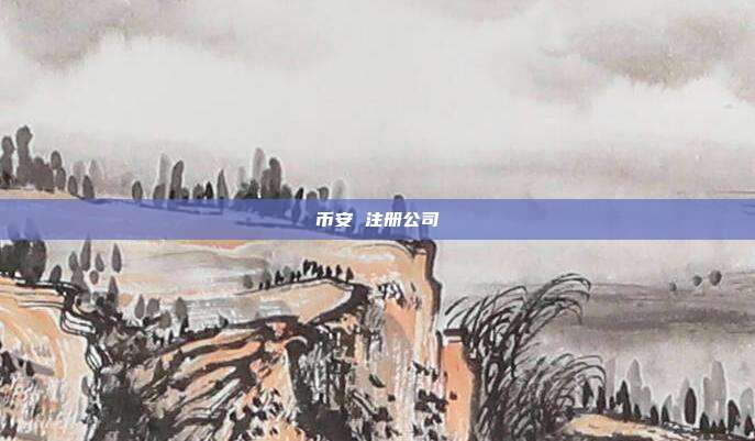 币安 注册公司