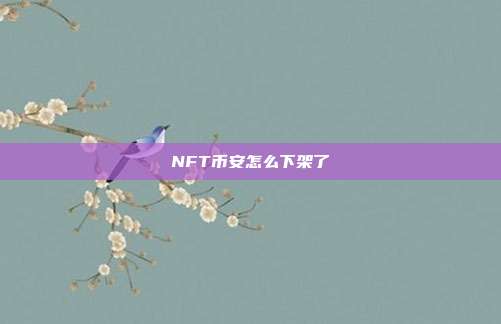 NFT币安怎么下架了