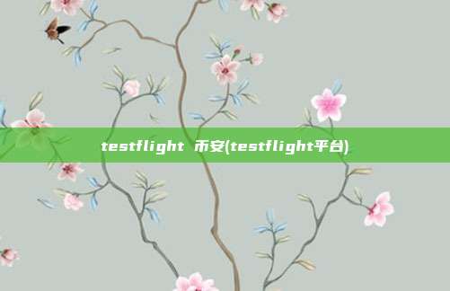 testflight 币安(testflight平台)