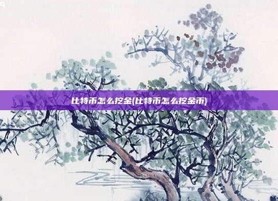 比特币怎么挖金(比特币怎么挖金币)