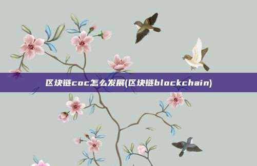 区块链coc怎么发展(区块链blockchain)