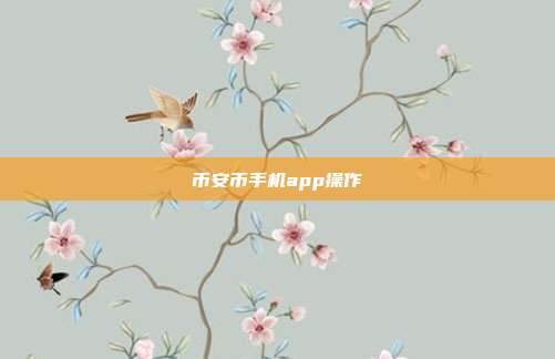 币安币手机app操作